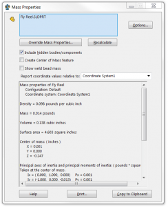 SOLIDWORKS-Mass-Properties